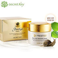 Крем для лица с экстрактом улитки и EGF Secret Key Prestige Snail+EGF Repairing cream