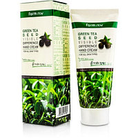Увлажняющий крем для рук FarmStay Visible Difference Green Tea Hand Cream